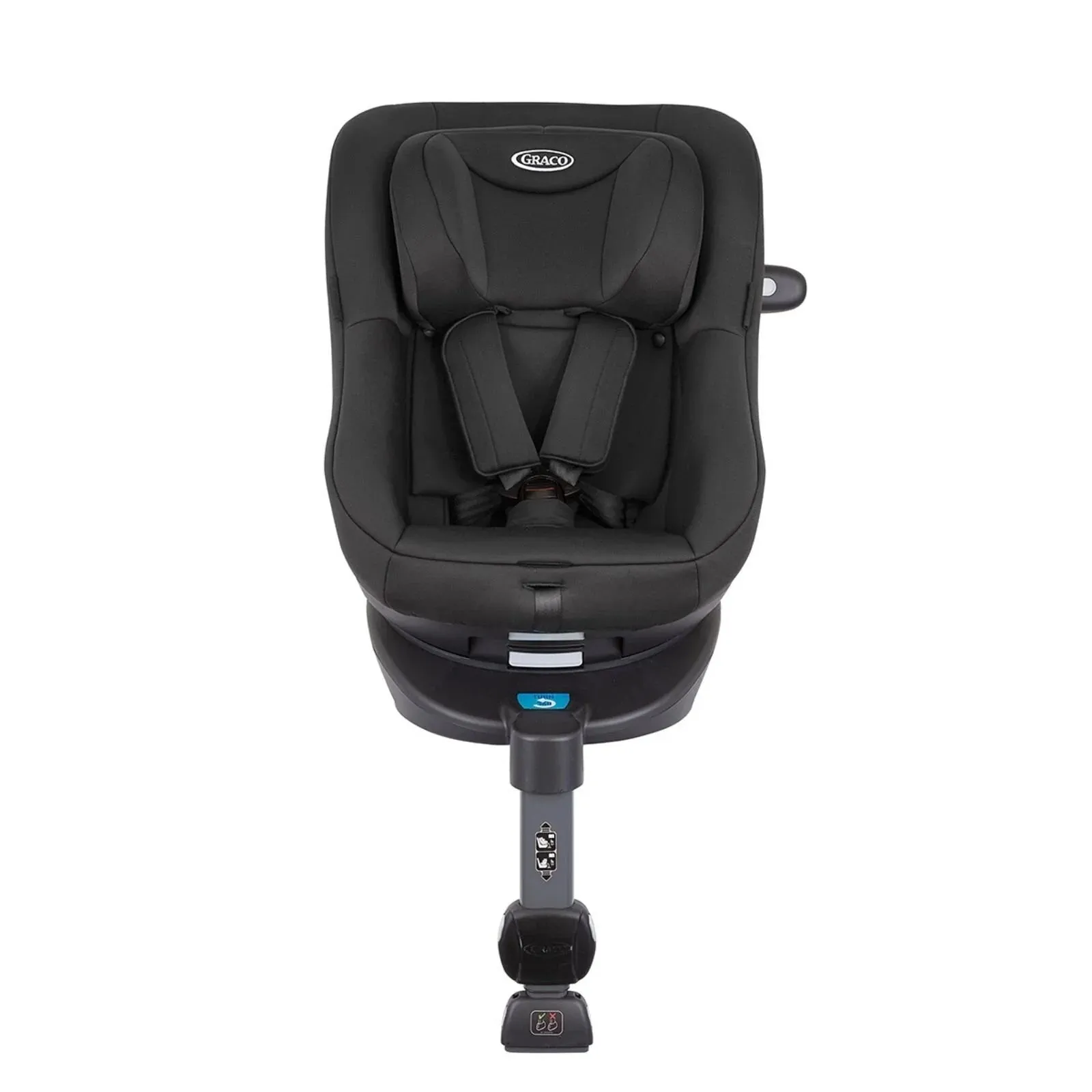 Graco Turn2Me i-Size R129 360° Rotating ISOFIX Car Seat - Midnight