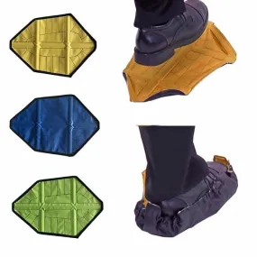 Hands-free shoe covers