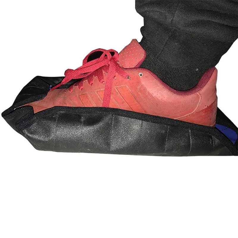 Hands-free shoe covers