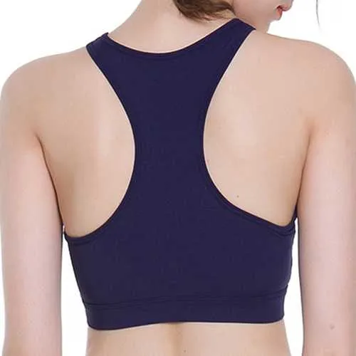 High Neck Cross Straps Yoga Tops Ladies Sports Bra