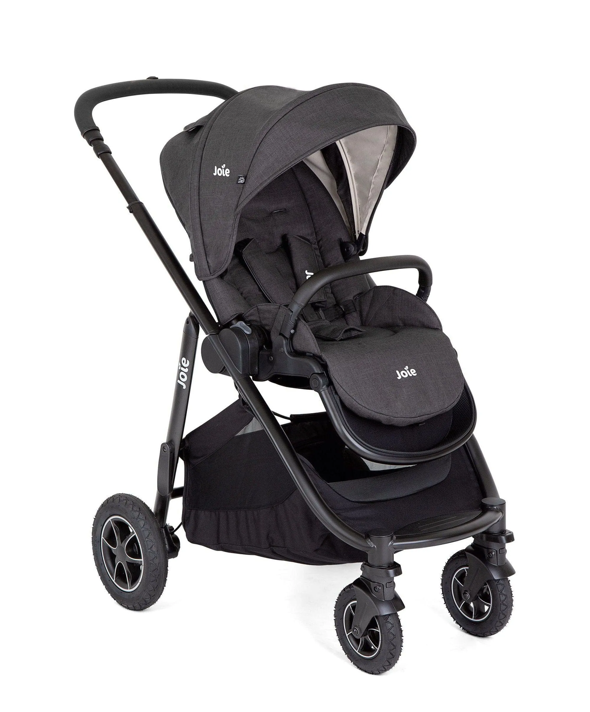 Joie Versatrax Pushchair Bundle with Carrycot and i-Jemini Car Seat (4 Pieces)