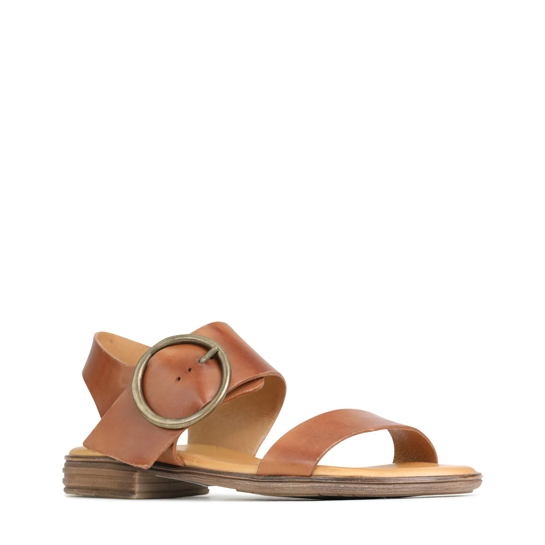 KASSIDY ANKLE STRAP SANDALS LEATHER