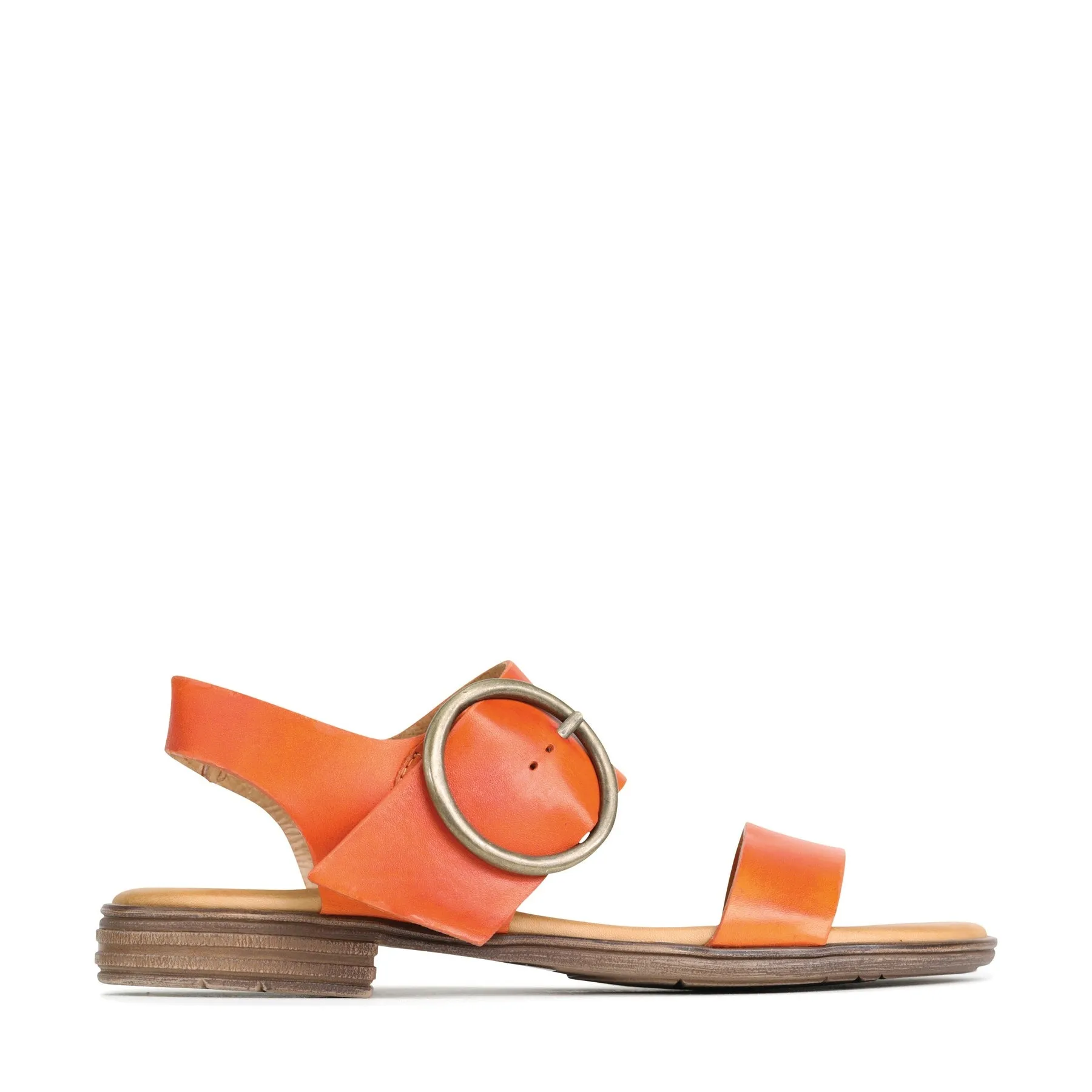 KASSIDY ANKLE STRAP SANDALS LEATHER