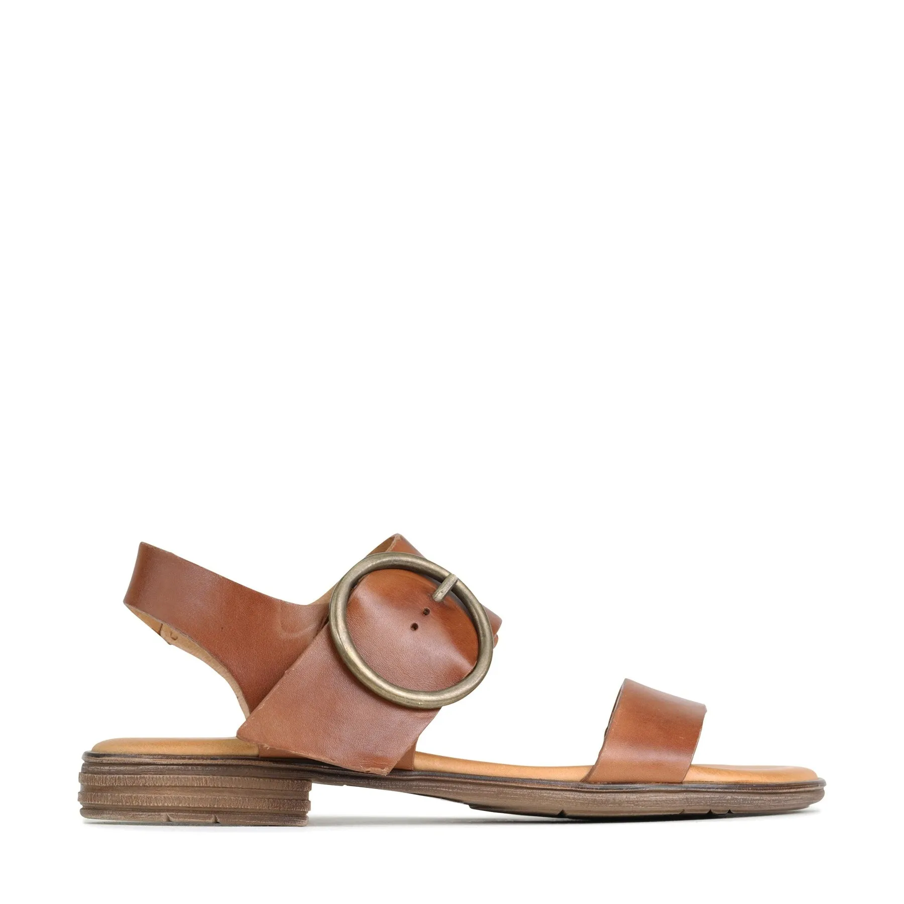 KASSIDY ANKLE STRAP SANDALS LEATHER