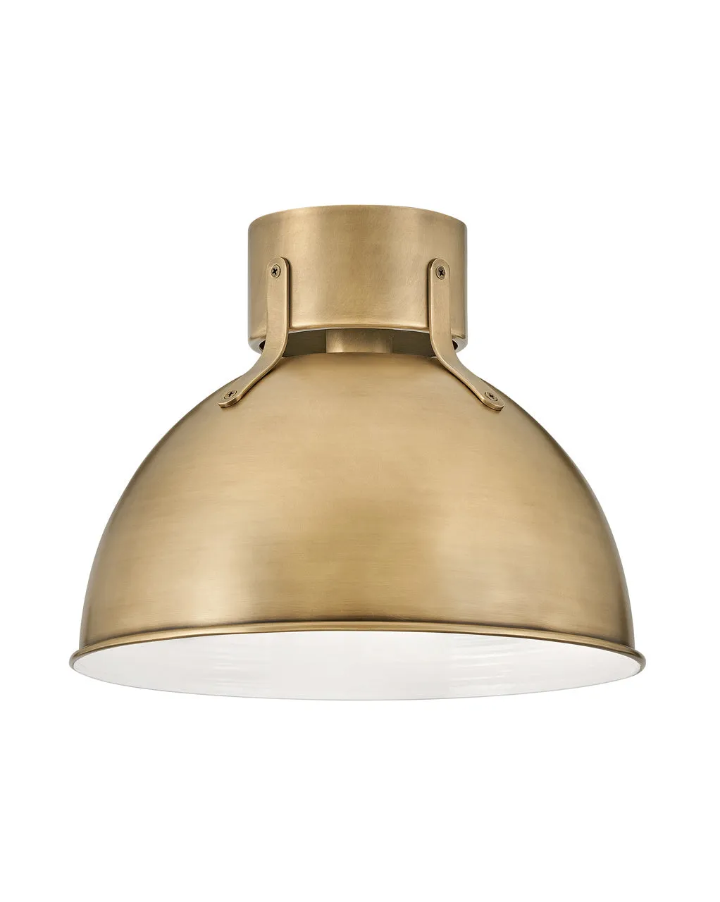 LED Flush Mount from the Argo Collection in Heritage Brass Finish by Hinkley