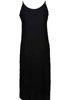 Linen Maxi Dress Gloria Black