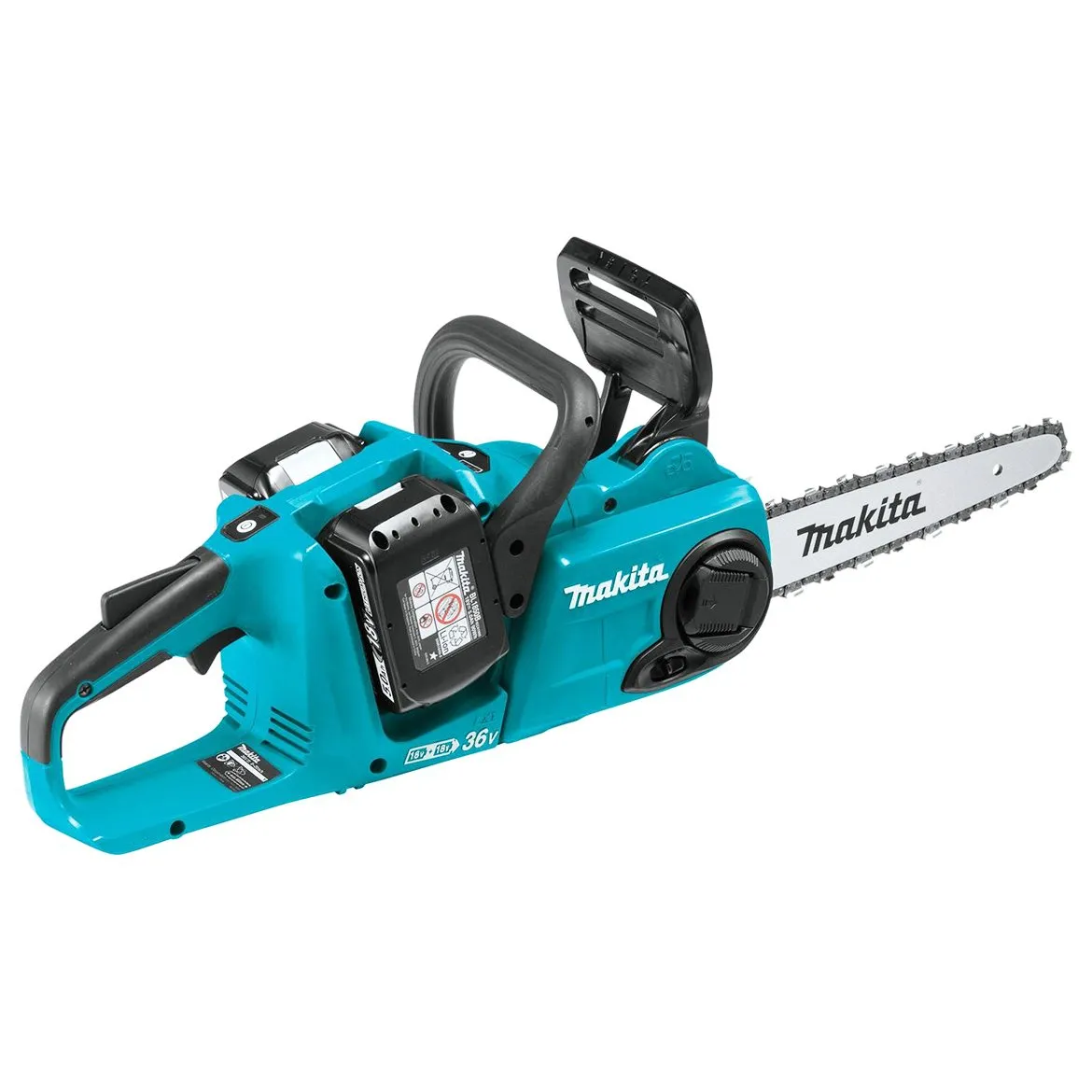 Makita X2 XCU03PT1 36-Volt LXT 14-Inch 5.0Ah Lithium-Ion Brushless Chainsaw Kit