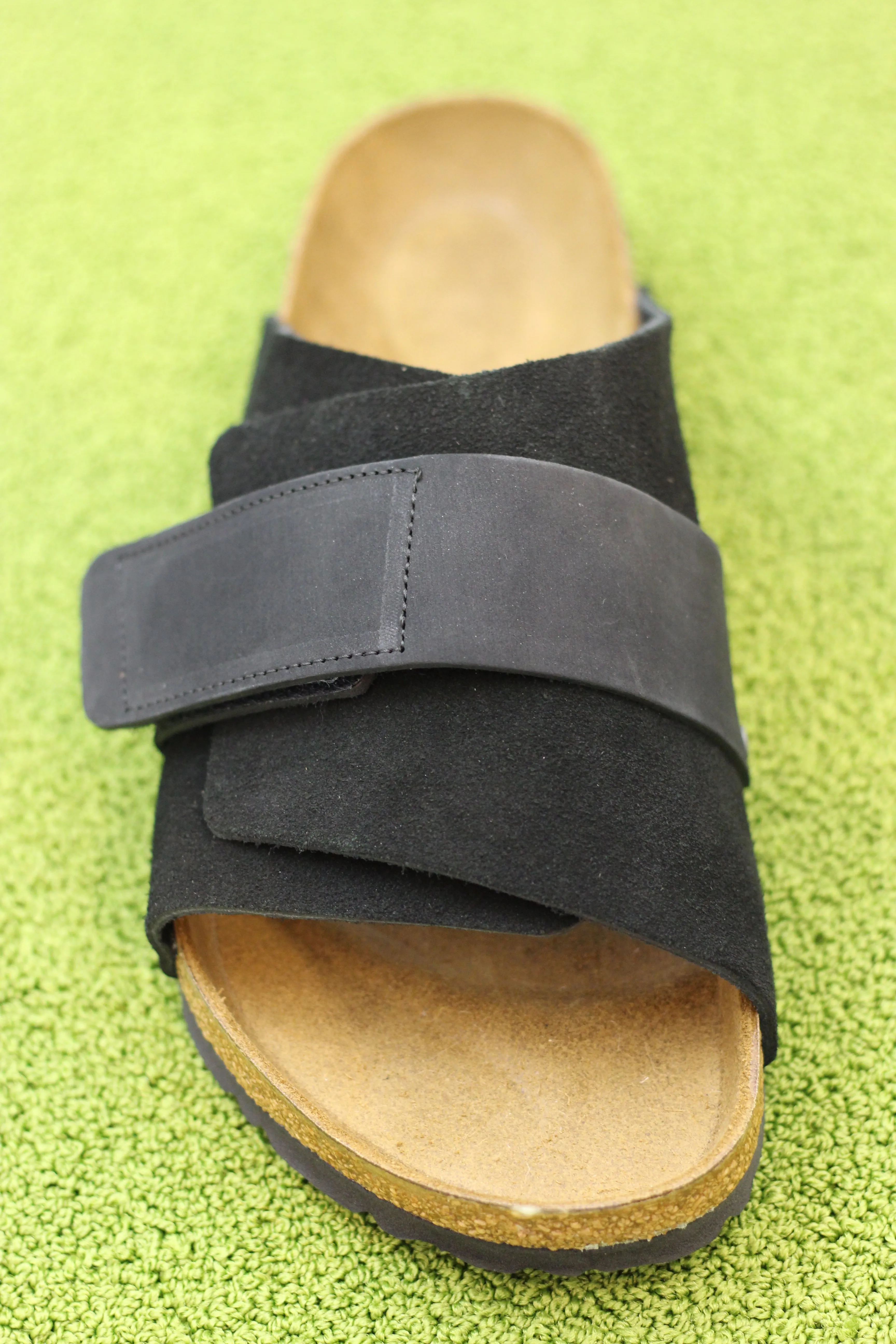 Men's Kyoto Sandal - Black Suede/Leather