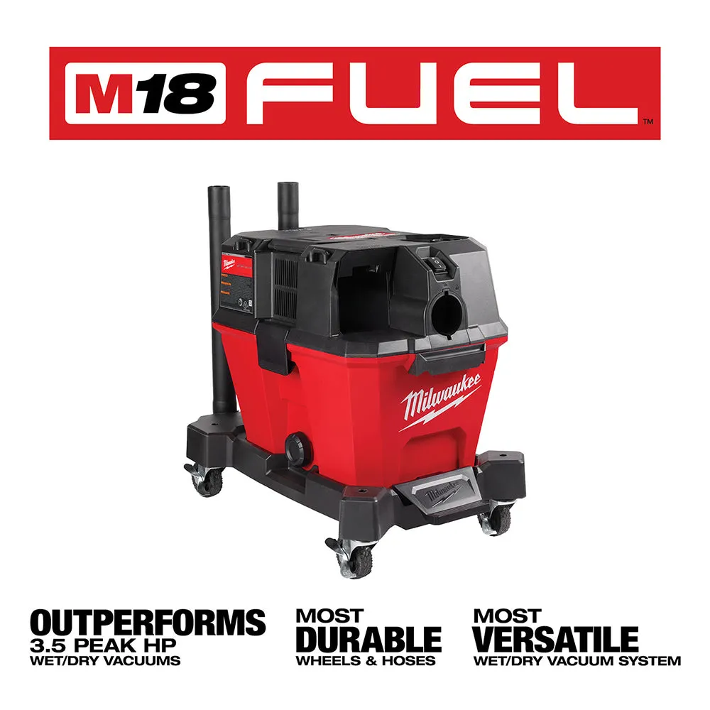 Milwaukee 0910-20 M18 FUEL 6 Gallon Wet/Dry Vacuum - Bare Tool