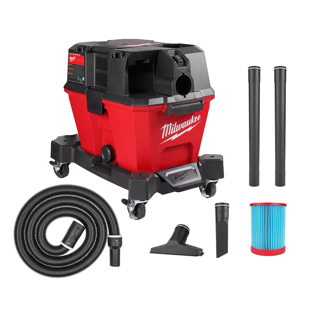 Milwaukee 0910-20 M18 FUEL 6 Gallon Wet/Dry Vacuum - Bare Tool