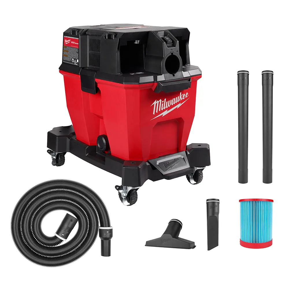 Milwaukee 0920-20 M18 FUEL 9 Gallon Dual-Battery Wet/Dry Vacuum - Bare Tool