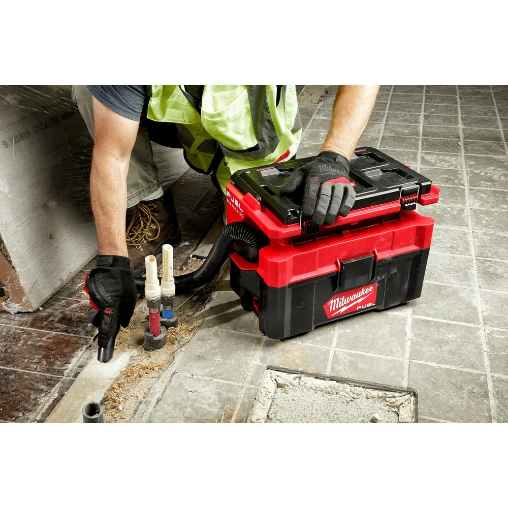 Milwaukee 0970-20 M18 FUEL PACKOUT 2.5 Gallon Cordless Wet/Dry Vacuum -Bare Tool