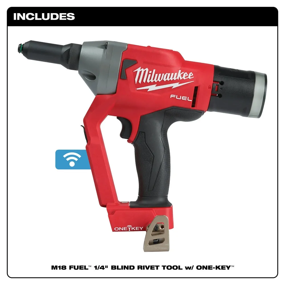 Milwaukee 2660-80 M18 FUEL 18V 1/4" Blind Rivet Tool - Bare Tool - Recon