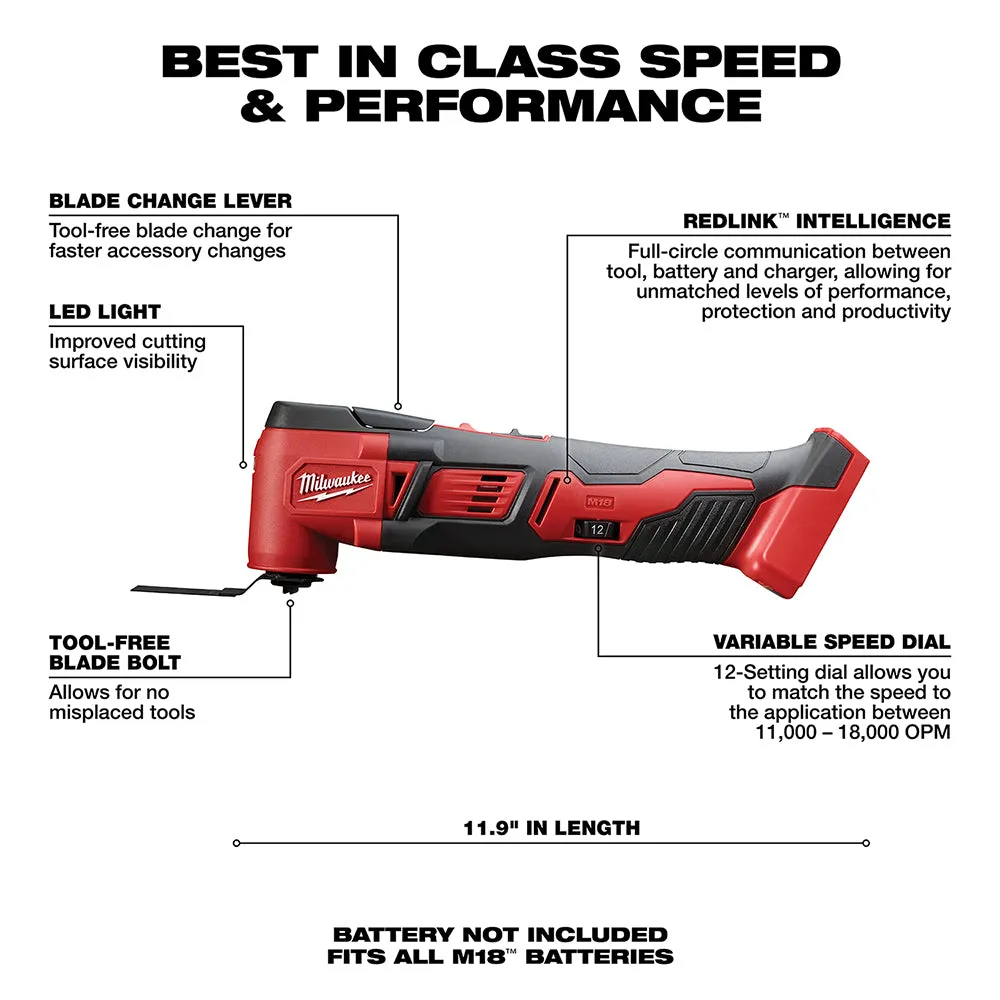 Milwaukee 2691-25MT M18 18V Cordless Lithium-Ion 5 Tool Combo Kit