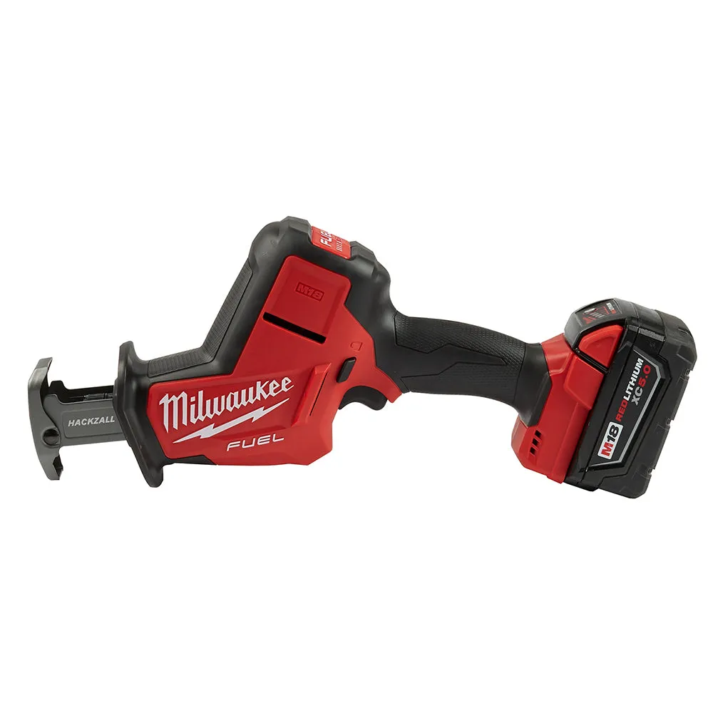 Milwaukee 2719-21 M18 FUEL 18V 7/8-Inch 5.0Ah Cordless Hackzall Kit