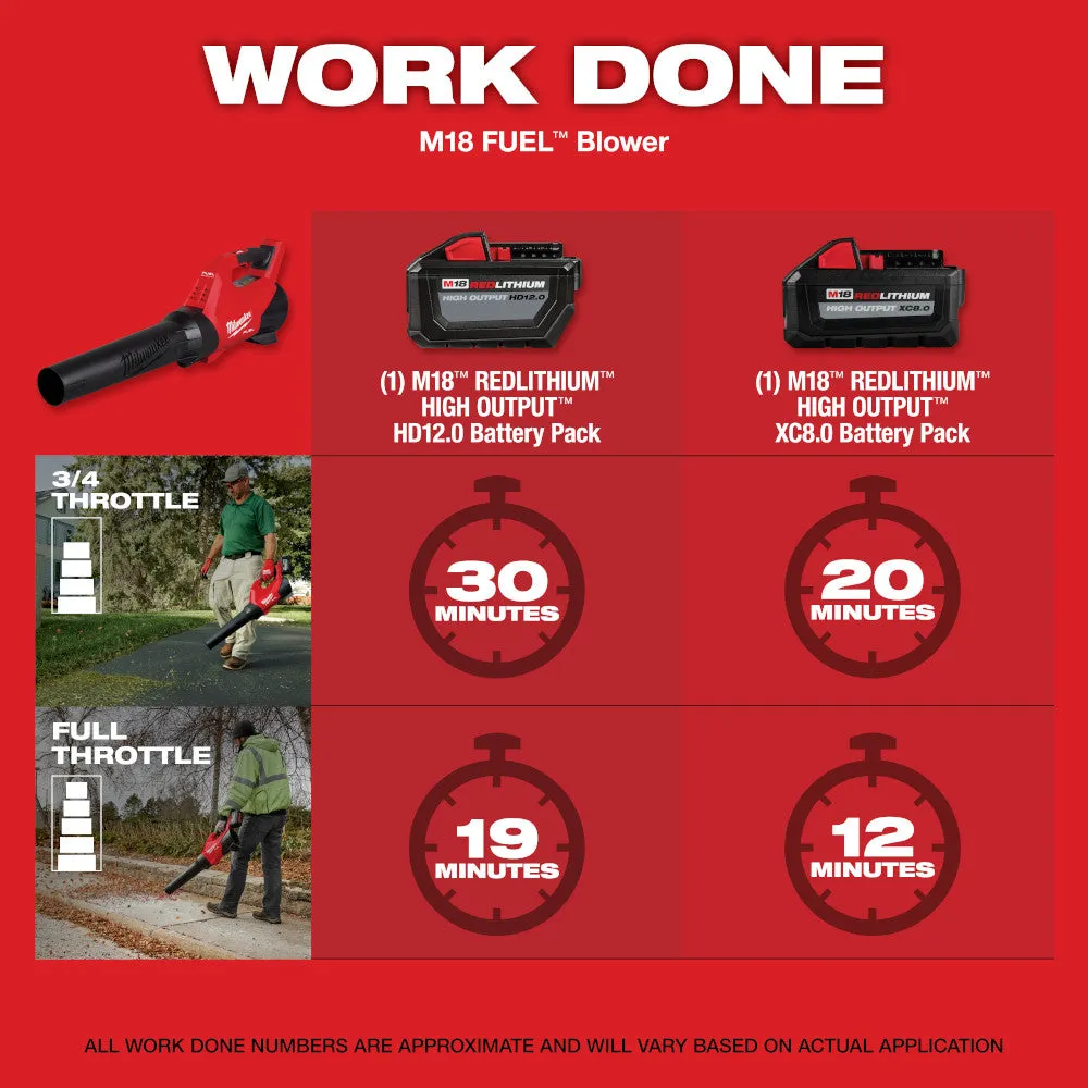 Milwaukee 2727-21HDB M18 FUEL 18V Cordless Chainsaw Kit w/ Blower