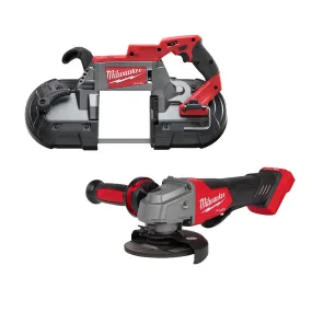 Milwaukee 2729-20-20 M18 FUEL 18V Deep Cut Band Saw w/ M18 Fuel Grinder