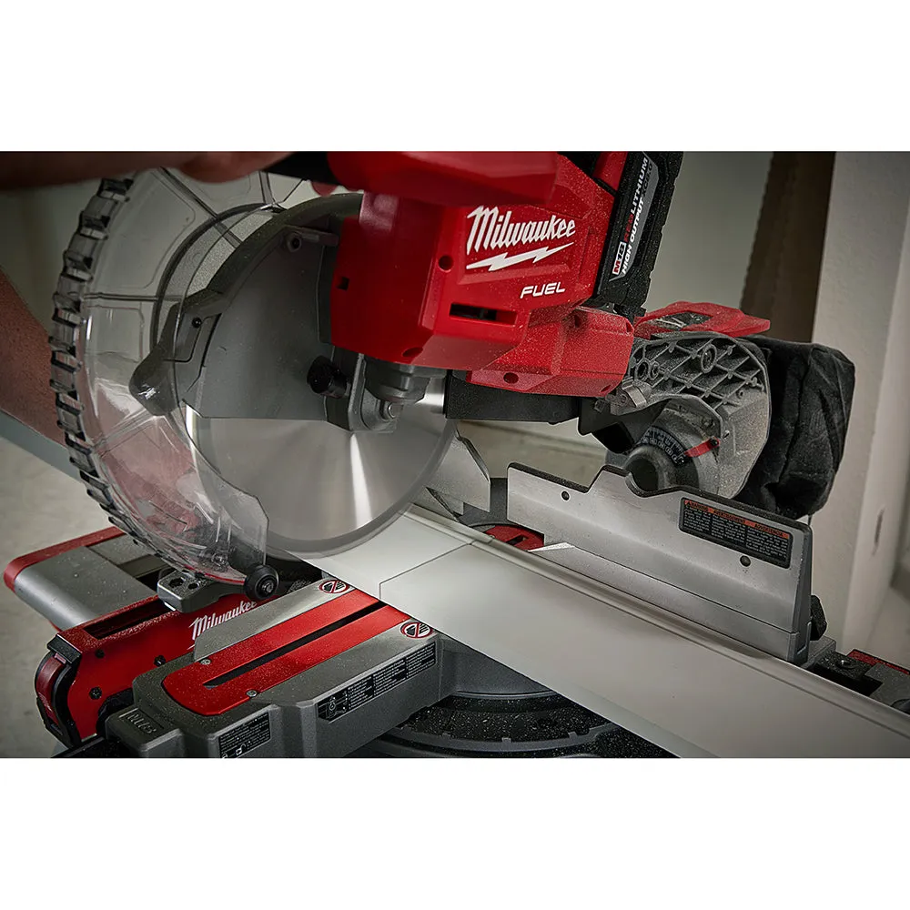 Milwaukee 2734-20 M18 FUEL 18V 10" Dual Bevel Carbide Blade Miter Saw -Bare Tool