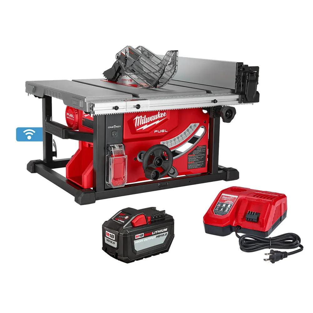 Milwaukee 2736-21HD M18 FUEL 18V 8-1/4-Inch Cordless One-Key Table Saw Kit