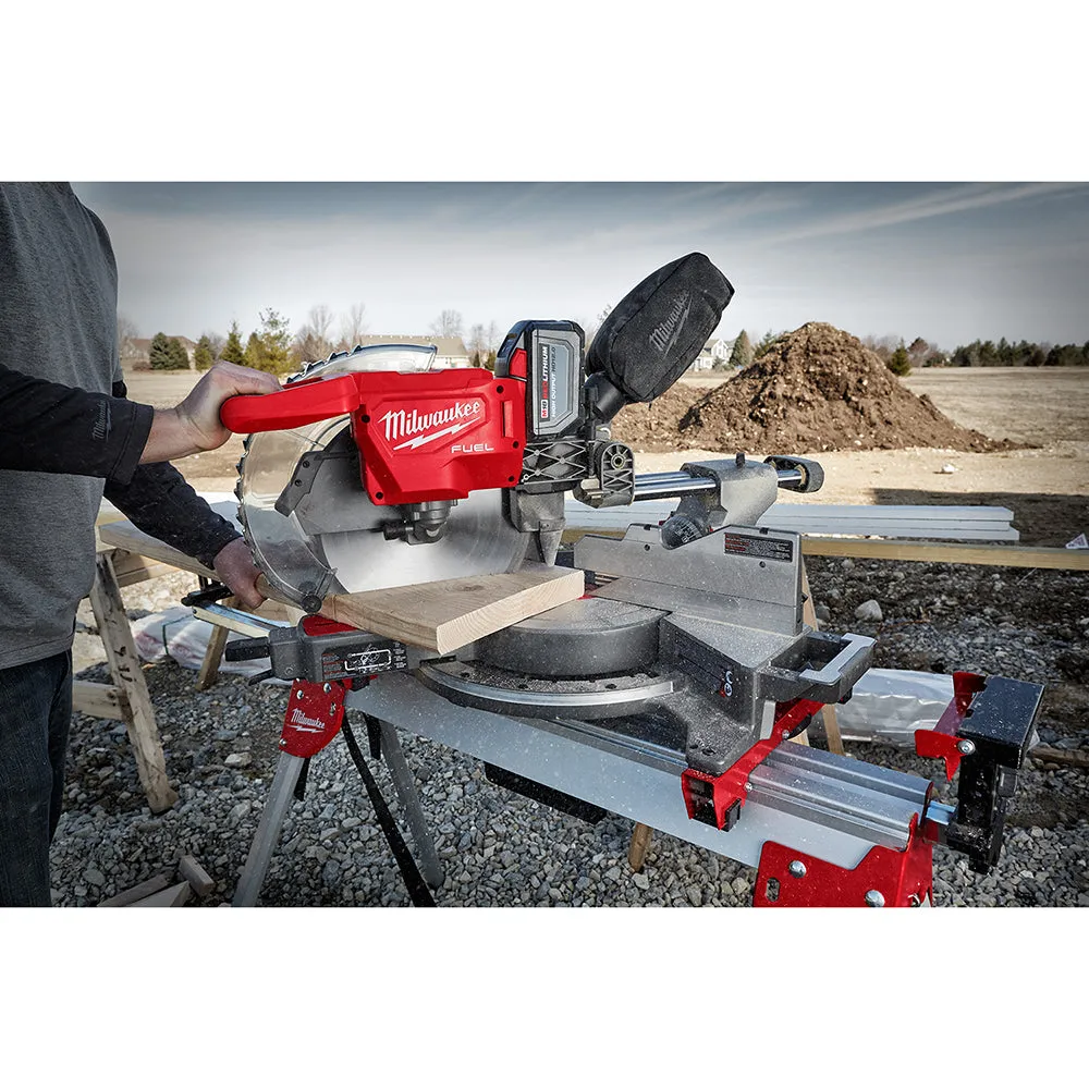 Milwaukee 2739-21HD M18 FUEL 18V 12" Dual Bevel Sliding Compound Miter Saw Kit