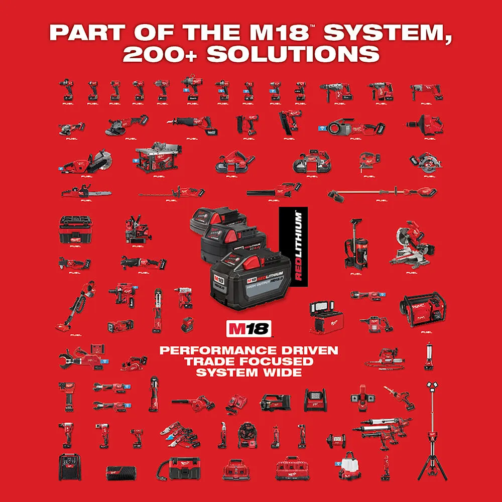 Milwaukee 2749-20 M18 FUEL 18V 18-Gauge 1/4" Narrow Crown Stapler - Bare Tool