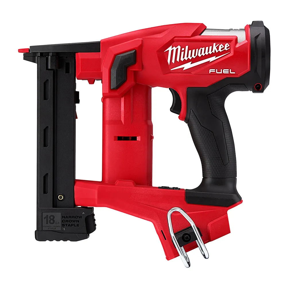 Milwaukee 2749-20 M18 FUEL 18V 18-Gauge 1/4" Narrow Crown Stapler - Bare Tool