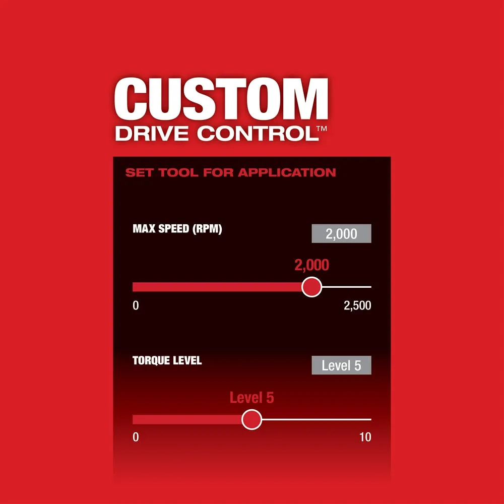 Milwaukee 2758-20 M18 FUEL 18V 3/8" Compact Impact Wrench Kit - Bare Tool