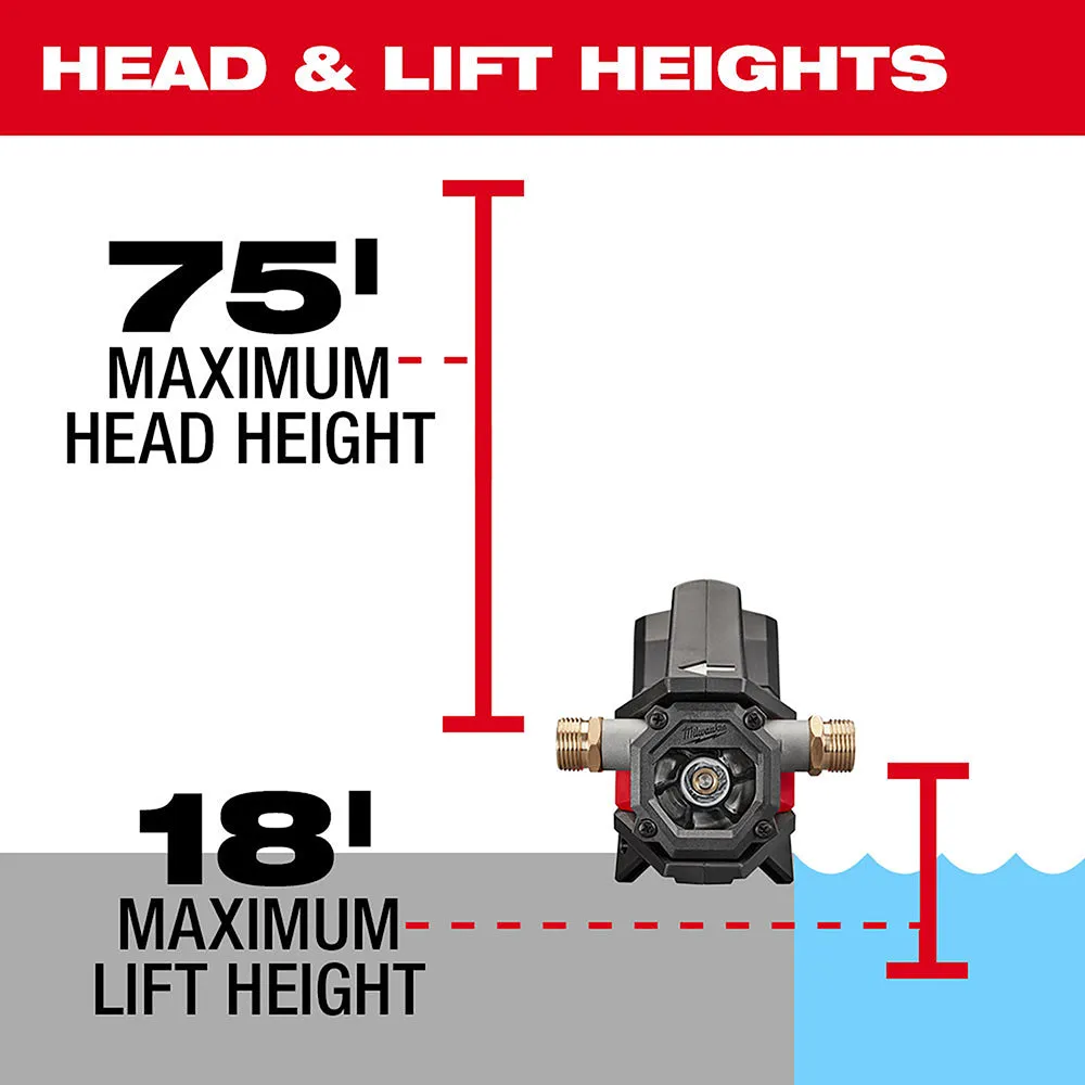 Milwaukee 2771-20 M18 FUEL 18V Water Transfer Pump - Bare Tool