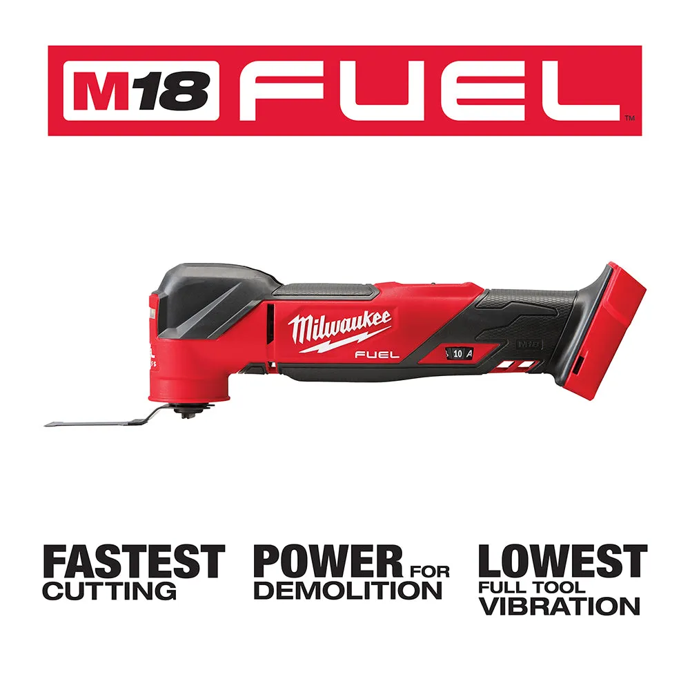 Milwaukee 2821-21MT M18 FUEL 18V SAWZALL / Oscillating Multi-Tool Combo Kit