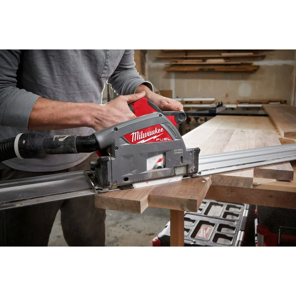 Milwaukee 2831-20TB M18 FUEL 18V Track Saw w/ 55" Track and Saw Blade - Bare Tool