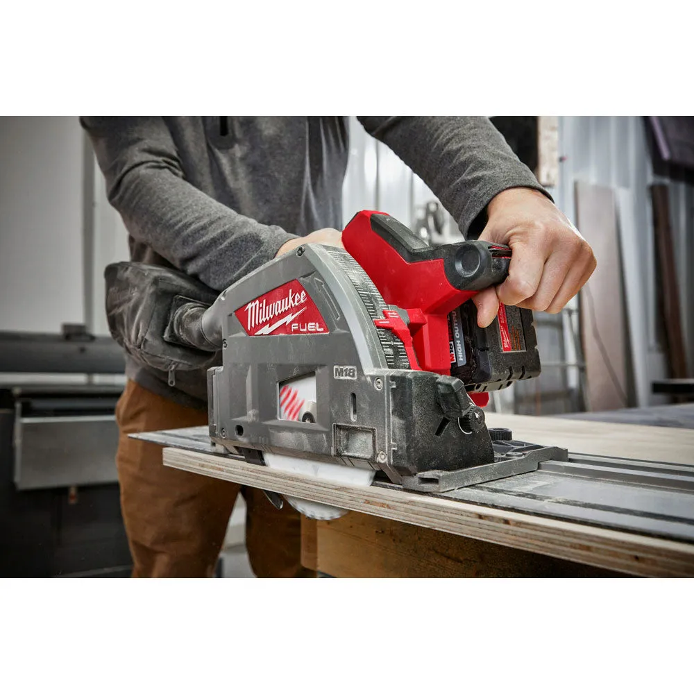 Milwaukee 2831-20TB M18 FUEL 18V Track Saw w/ 55" Track and Saw Blade - Bare Tool