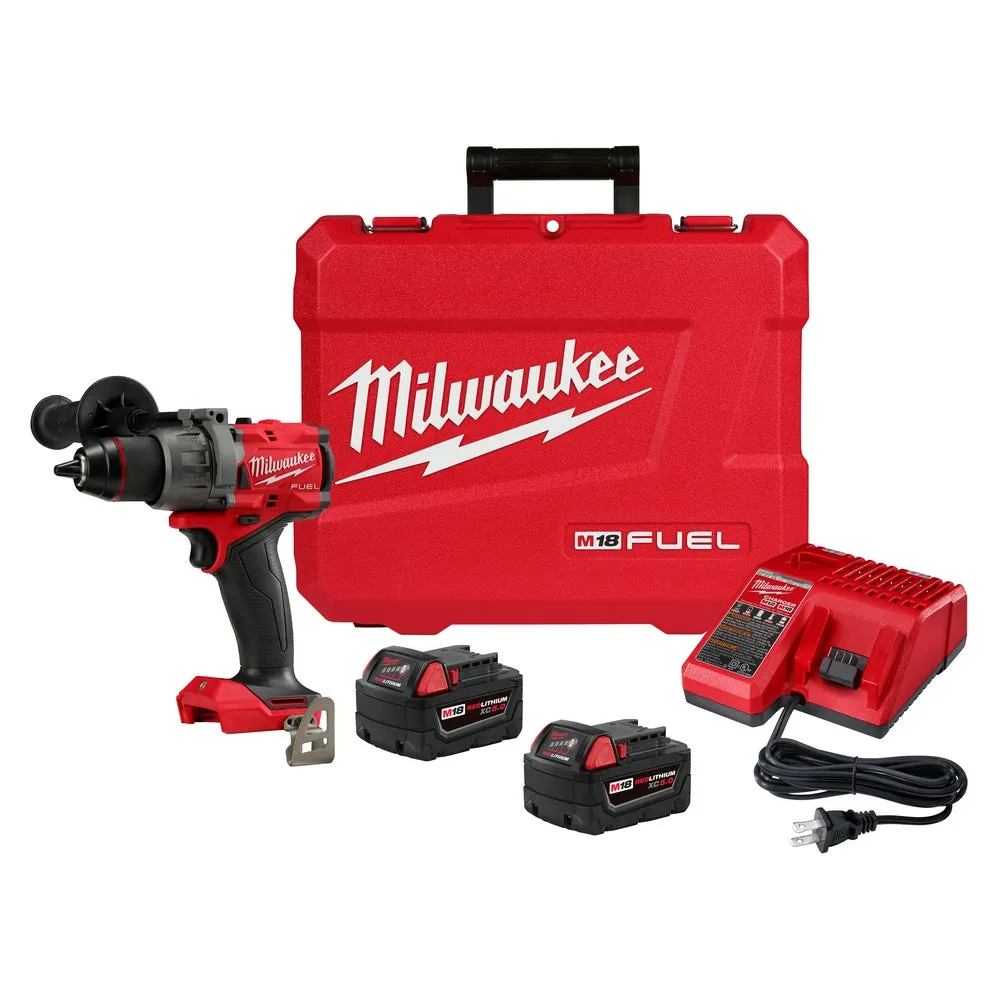 Milwaukee 2903-22 M18 FUEL 18V 1/2" Cordless Li-Ion Drill/Driver Kit