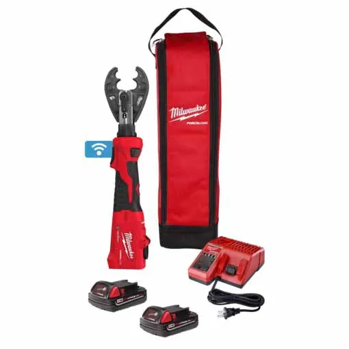 Milwaukee 2978-22O M18™ FORCE LOGIC™ 6T Linear Utility Crimper Kit w/ O-D3 Jaw  (2978-220)