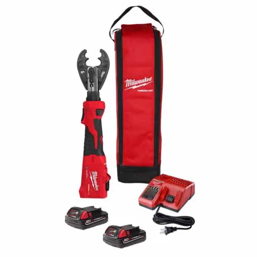 Milwaukee 2978-22O M18™ FORCE LOGIC™ 6T Linear Utility Crimper Kit w/ O-D3 Jaw  (2978-220)