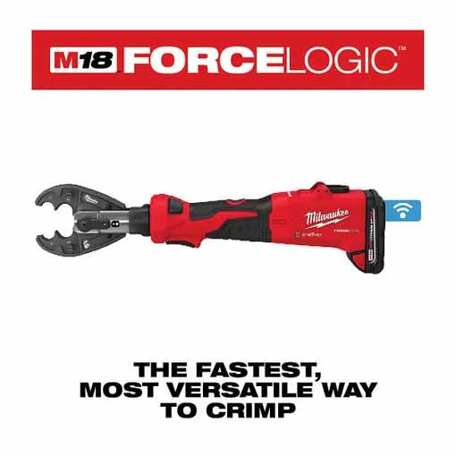 Milwaukee 2978-22O M18™ FORCE LOGIC™ 6T Linear Utility Crimper Kit w/ O-D3 Jaw  (2978-220)