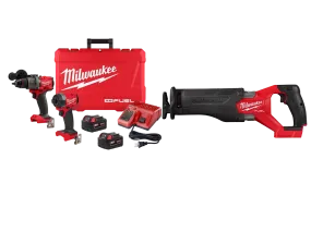 Milwaukee 3697-22SW M18 FUEL 18V 2-Tool Combo Kit w/ M18 SAWZALL