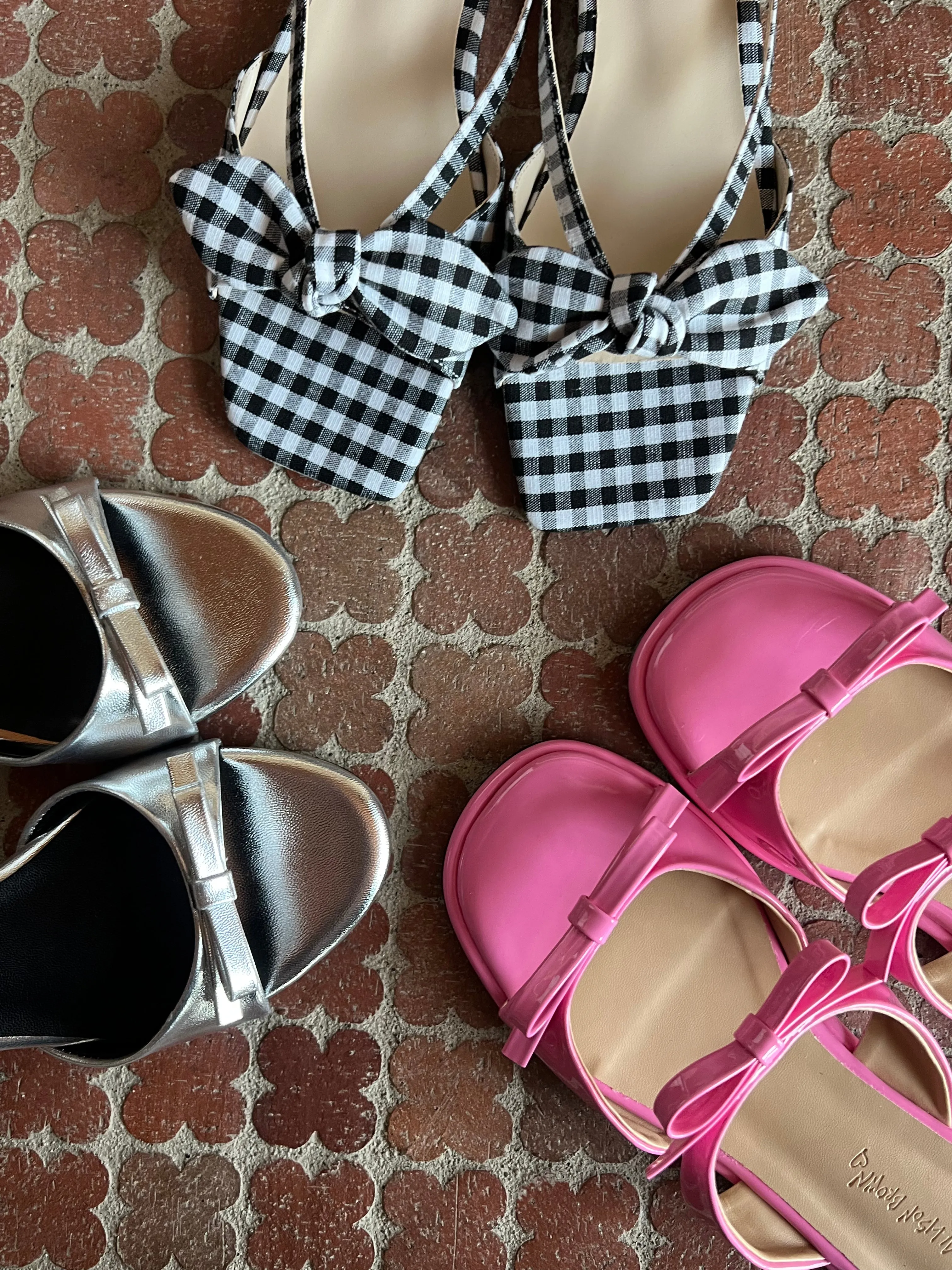 Mini Ribbon Strap Sandals