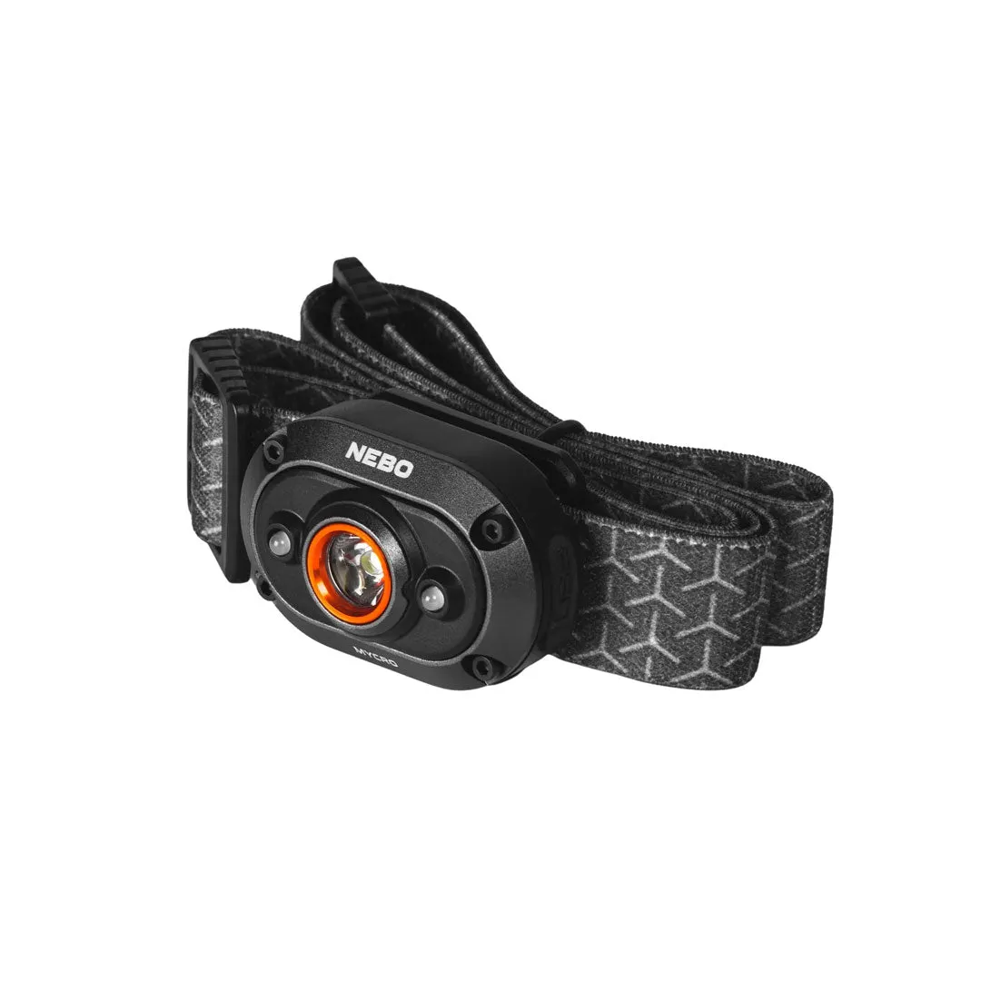 NEBO Mycro Rechargeable 400 Lumens LED Head Torch