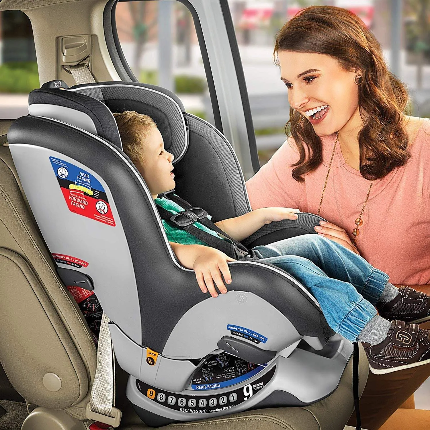 NEXTFIT ZIP AIR CONVERTIBLE CAR SEAT ROSSO