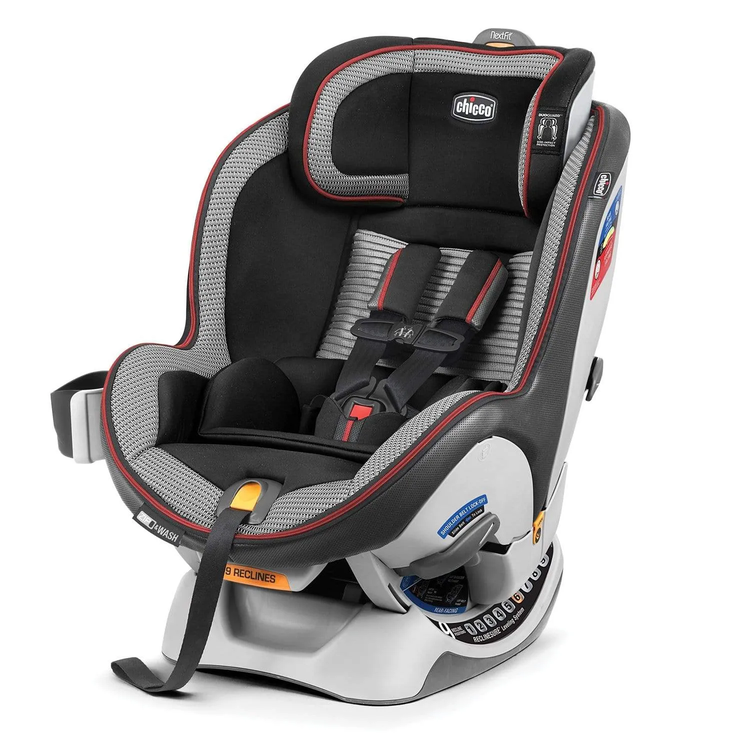 NEXTFIT ZIP AIR CONVERTIBLE CAR SEAT ROSSO