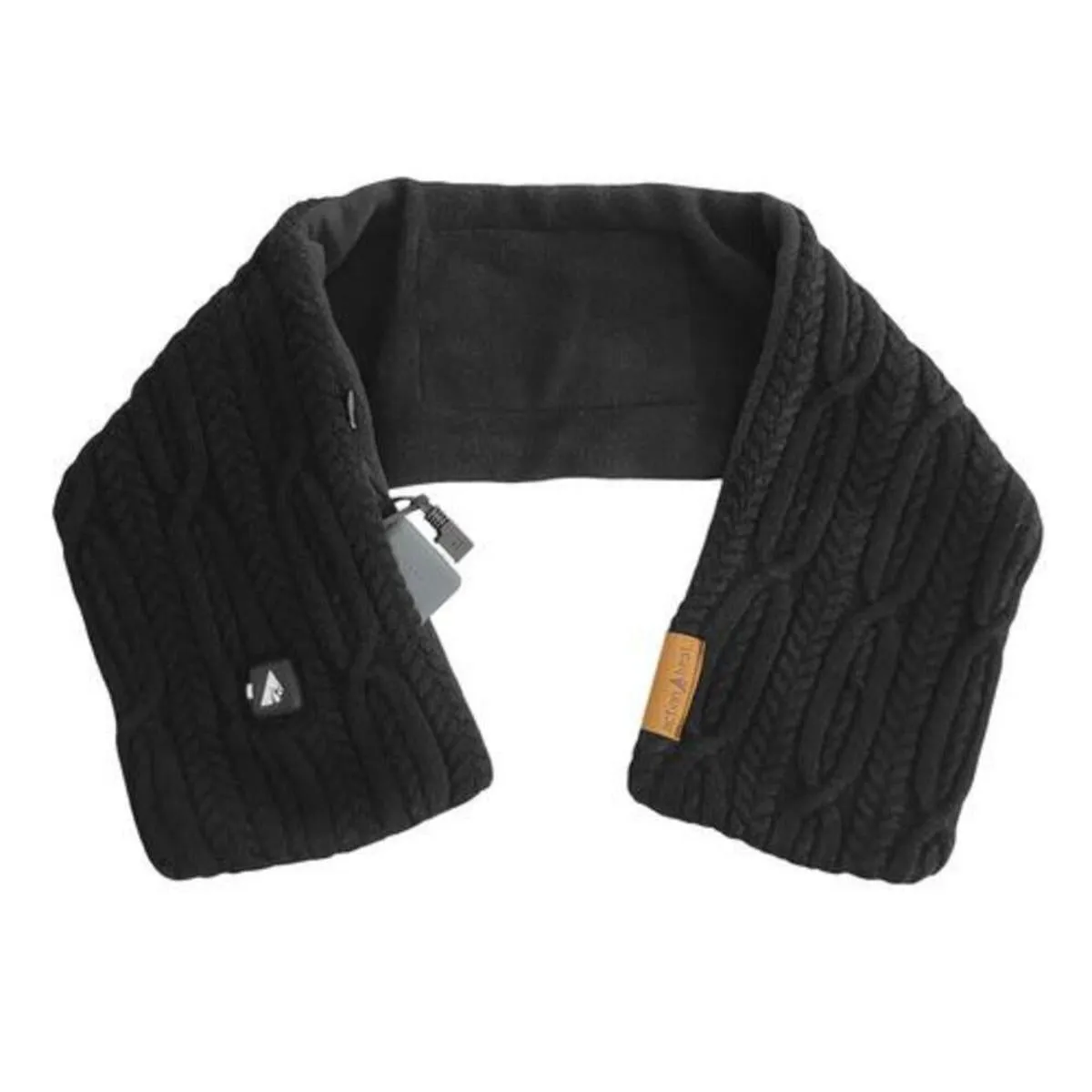 Open Box ActionHeat 7V Battery Heated Cable Knit Wrap Scarf