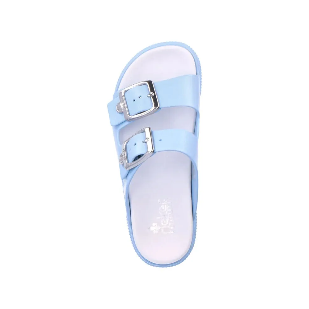 Rieker P2180-10 Eva Aqua Sliders Sandals