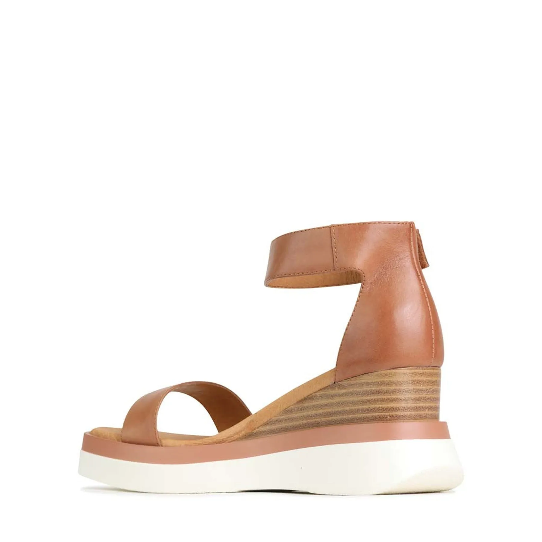 SASKINA WEDGE SANDALS LEATHER