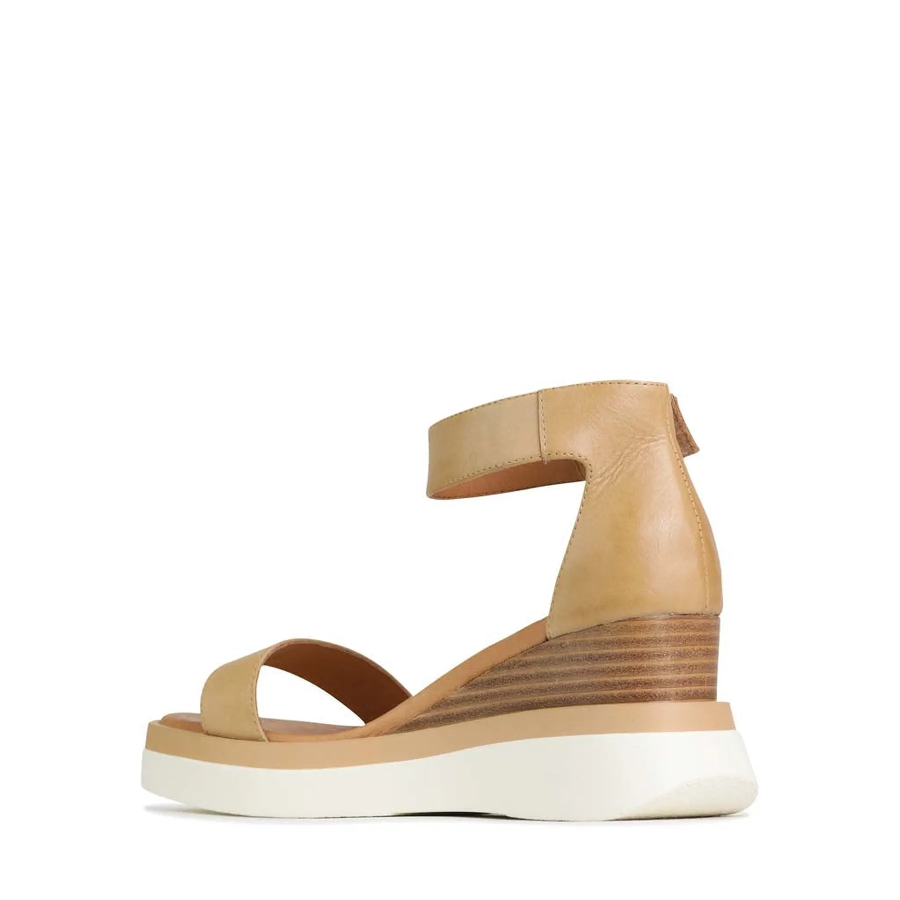 SASKINA WEDGE SANDALS LEATHER