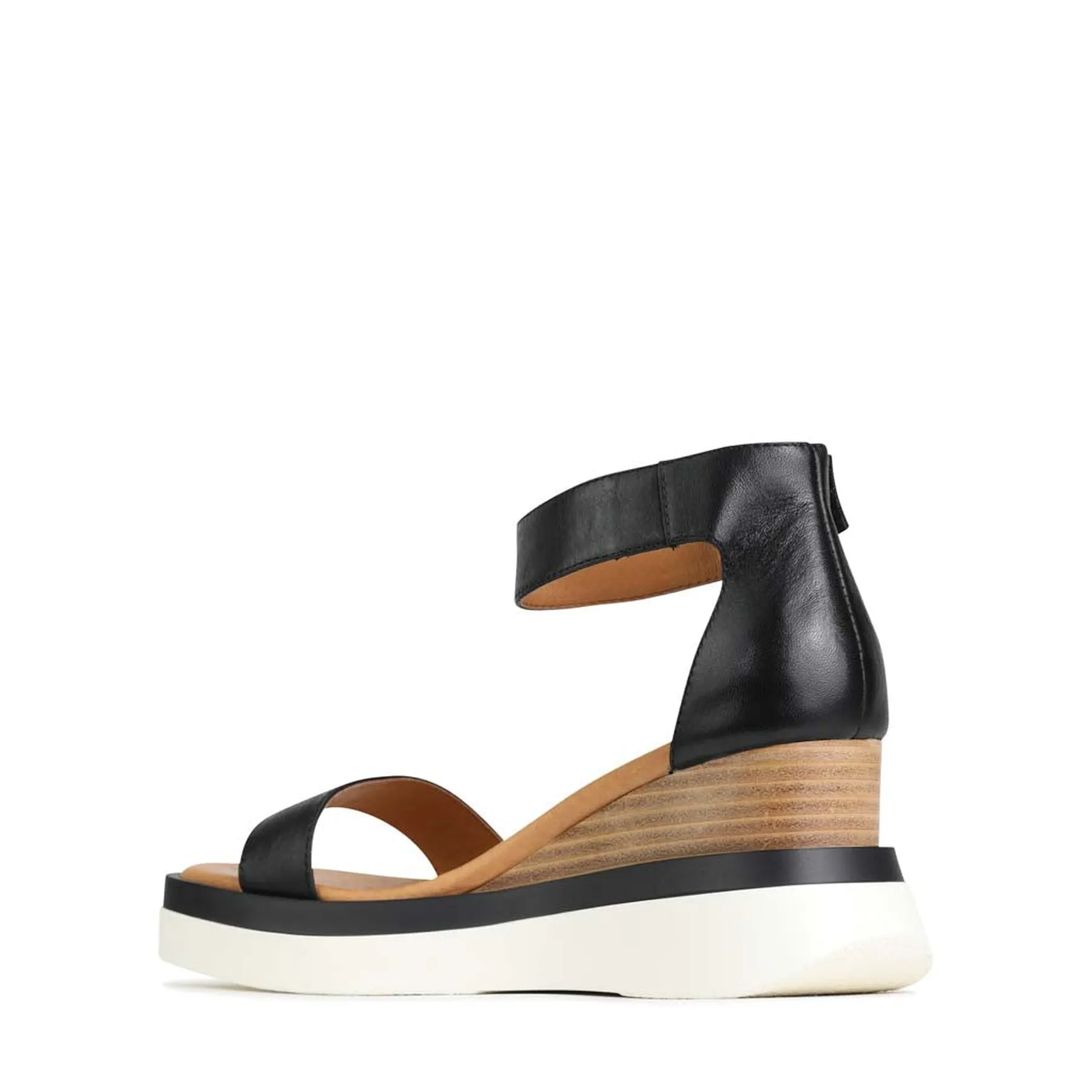 SASKINA WEDGE SANDALS LEATHER