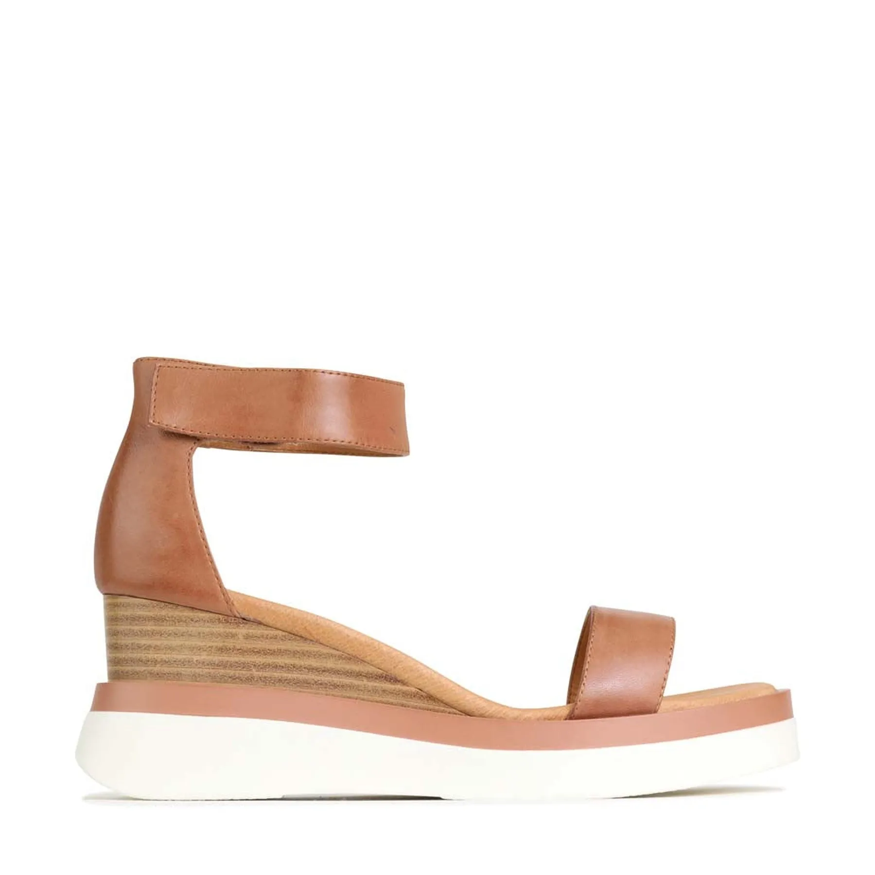 SASKINA WEDGE SANDALS LEATHER