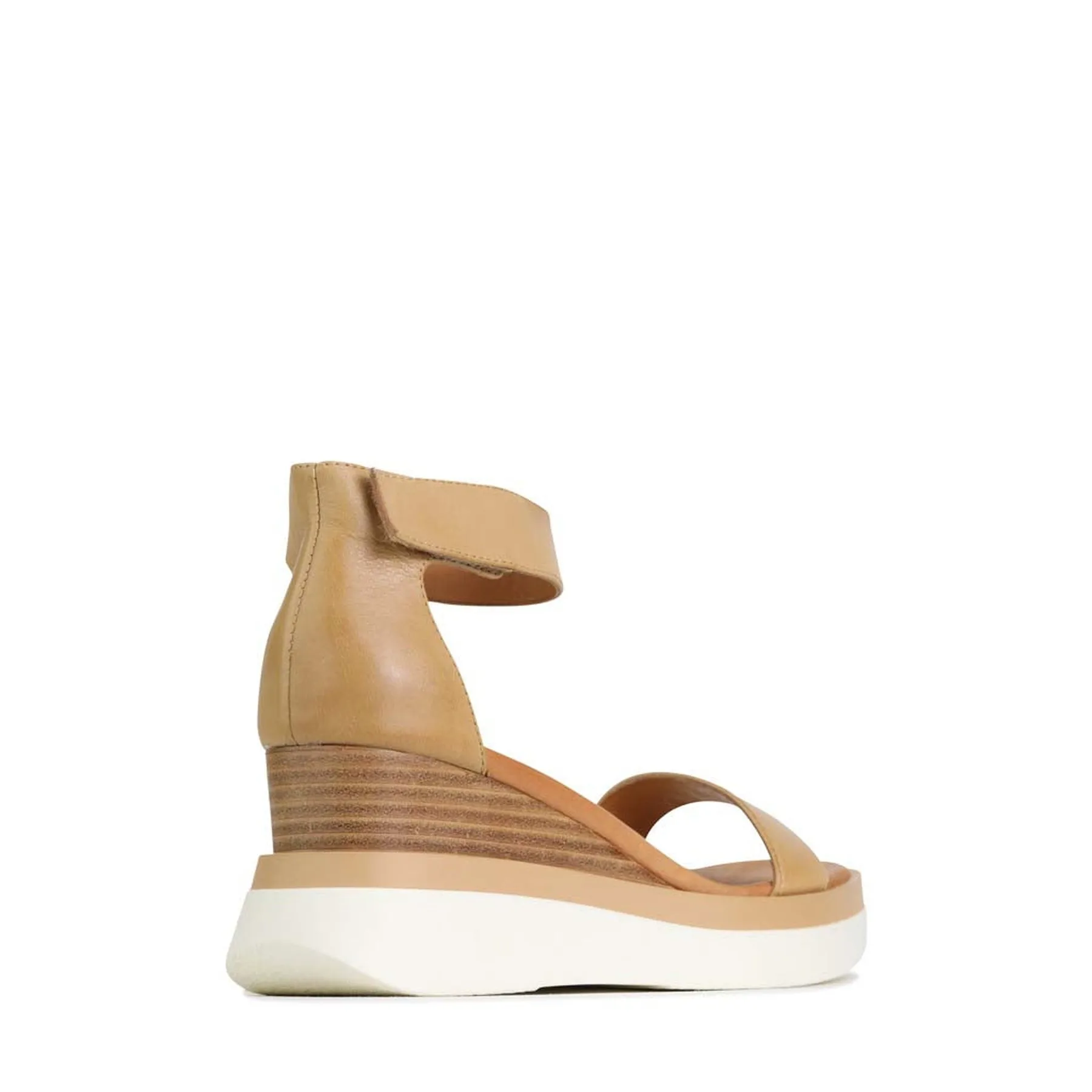 SASKINA WEDGE SANDALS LEATHER