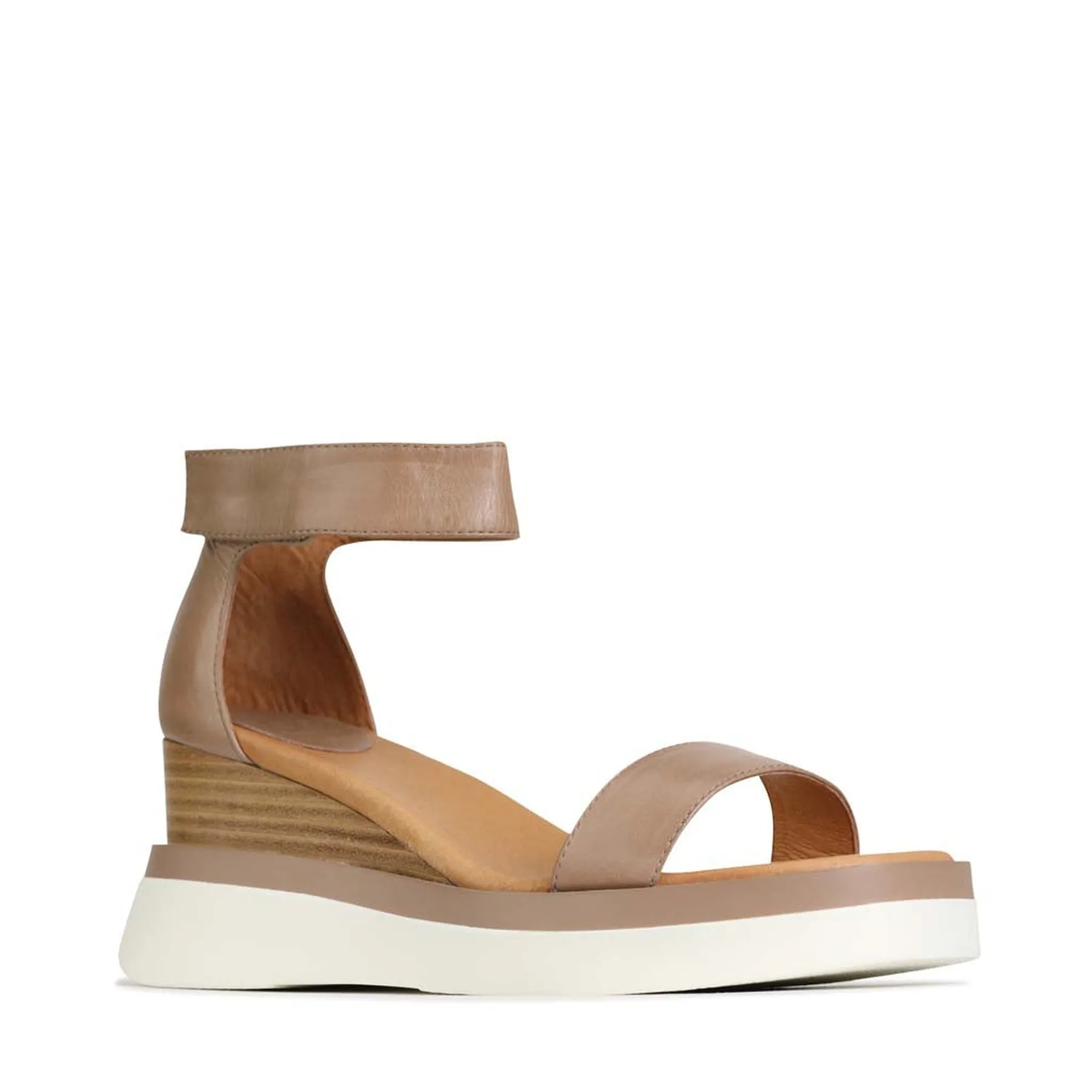 SASKINA WEDGE SANDALS LEATHER