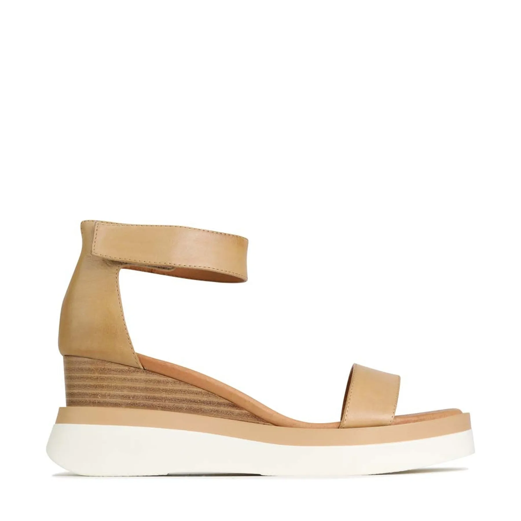 SASKINA WEDGE SANDALS LEATHER