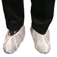 Shoe/Boot Covers -  White TYVEK - TY450S - Sold in Pairs 100/Case